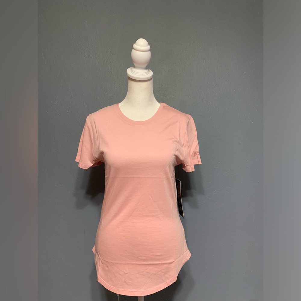 APL Women's Sz Small Dusty Rose Short Sleeves The Perfect Tee Shirt